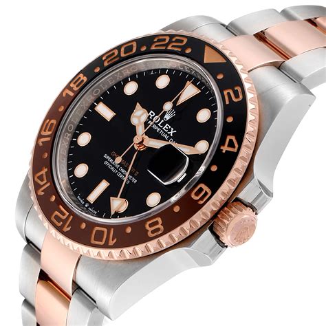 rolex gmt master ii acciaio everose|rolex gmt master ii 126711chnr.